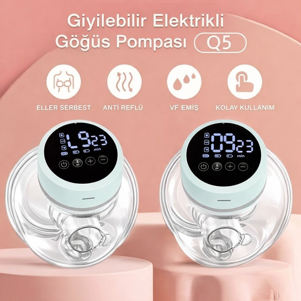 Elektrikli Göğüs Pompası 180 ml+180 ml
